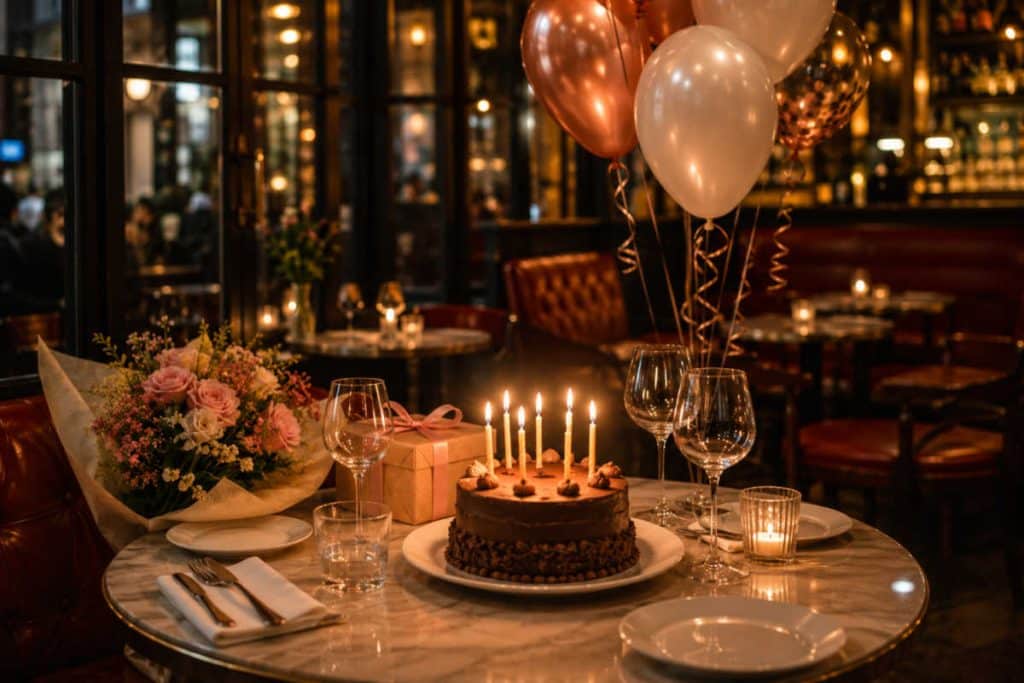 choisir restaurant pour un anniversaire à Paris